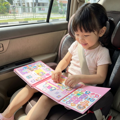 Montessori Magnetic Quiet Book – Creative Dress-Up & Scene Play