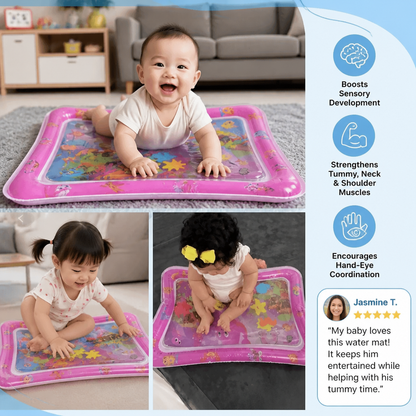 Inflatable Tummy Time Water Play Mat