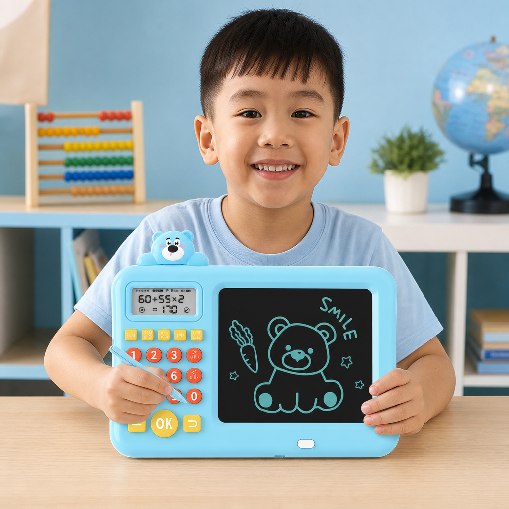 Interactive Math Drawing & Erase Learning Set for Kids