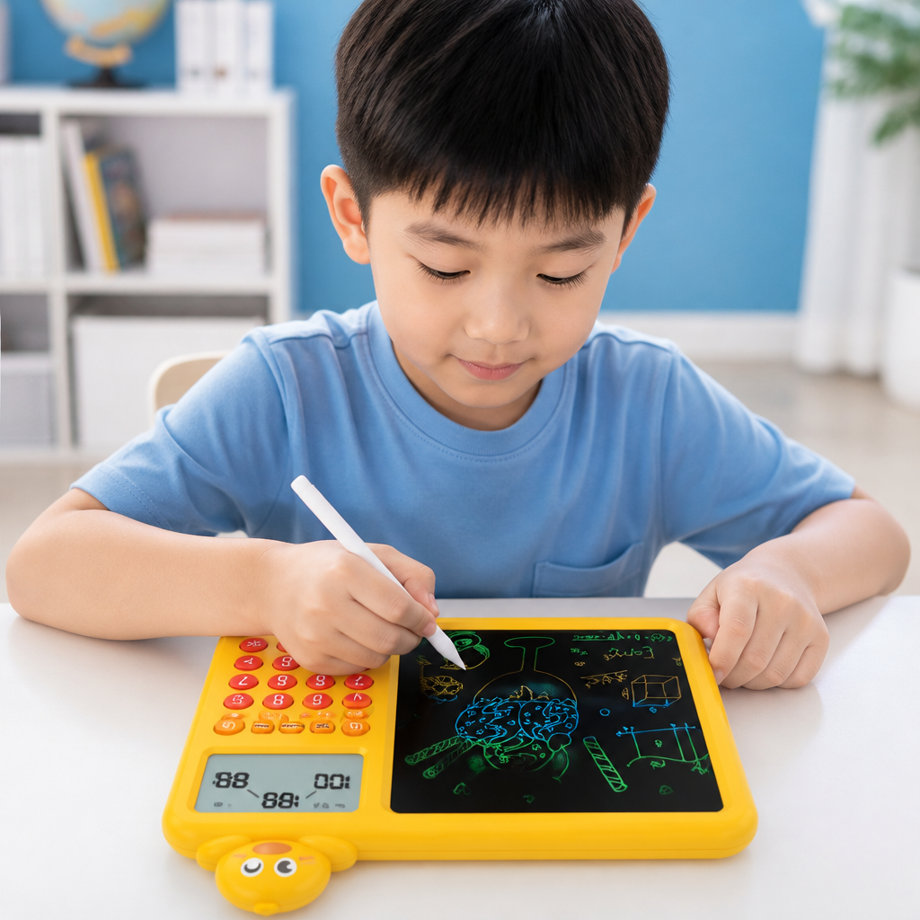 Interactive Math Drawing & Erase Learning Set for Kids