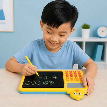 Interactive Math Drawing & Erase Learning Set for Kids