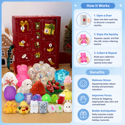 24-Days Premium Squishy Advent Calendar