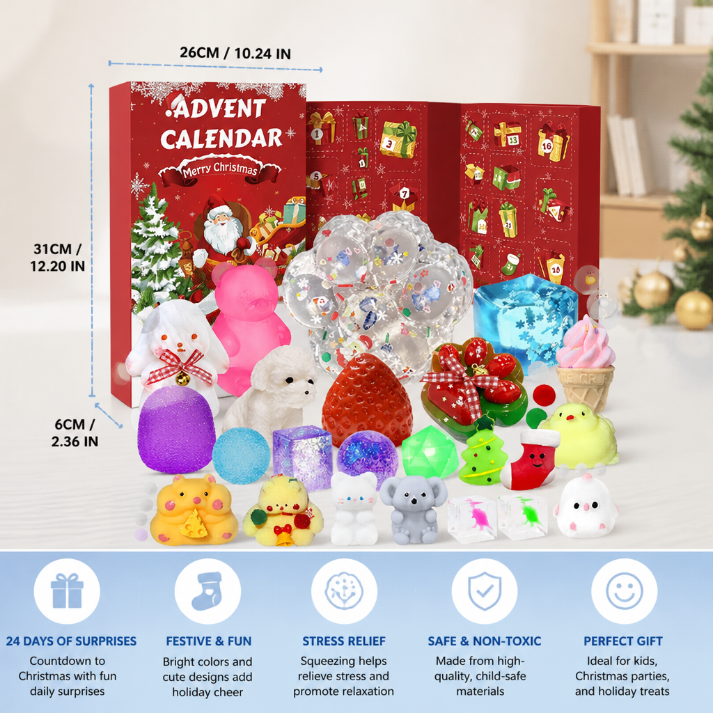 24-Days Premium Squishy Advent Calendar