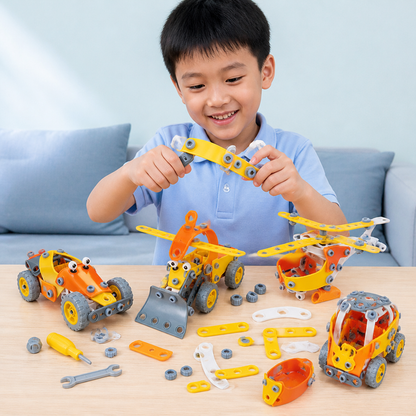 STEM Flexible Screw & Nut Building Blocks Set