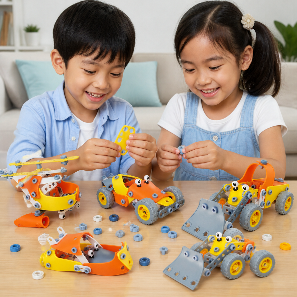 STEM Flexible Screw & Nut Building Blocks Set