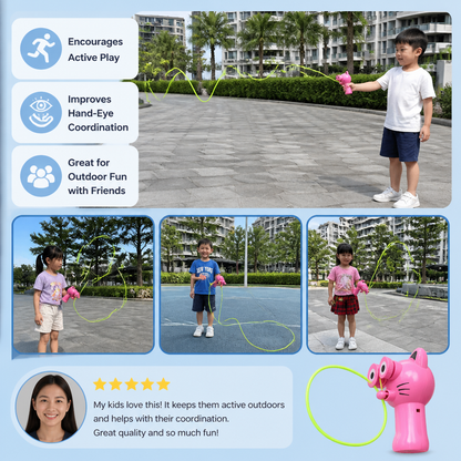 Interactive Flying Rope Toy for Kids