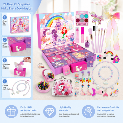 Unicorn & Princess Surprise Advent Calendar for Girls