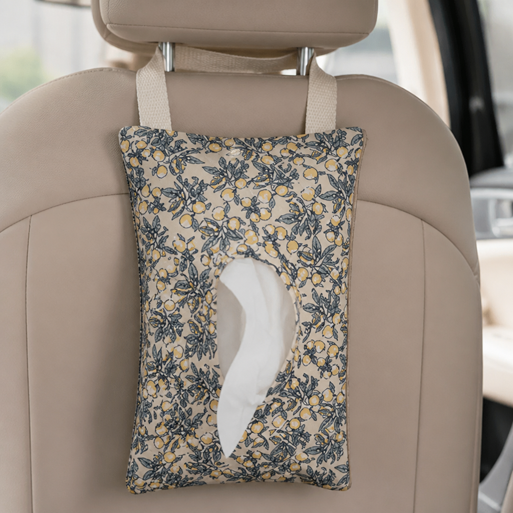 Hanging Tissue Holder for Strollers, Cribs & Cars