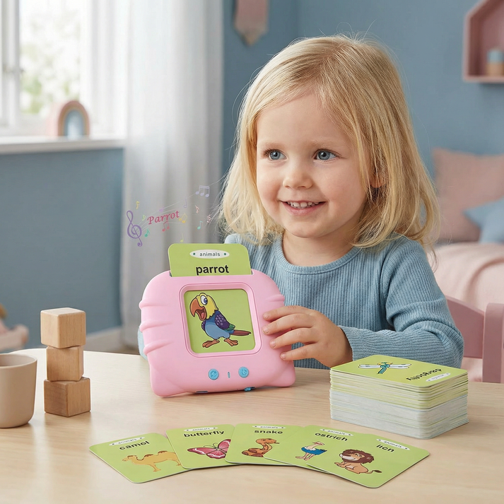 Talking English Flash Cards – Interactive Learning Game for Kids – Liontots