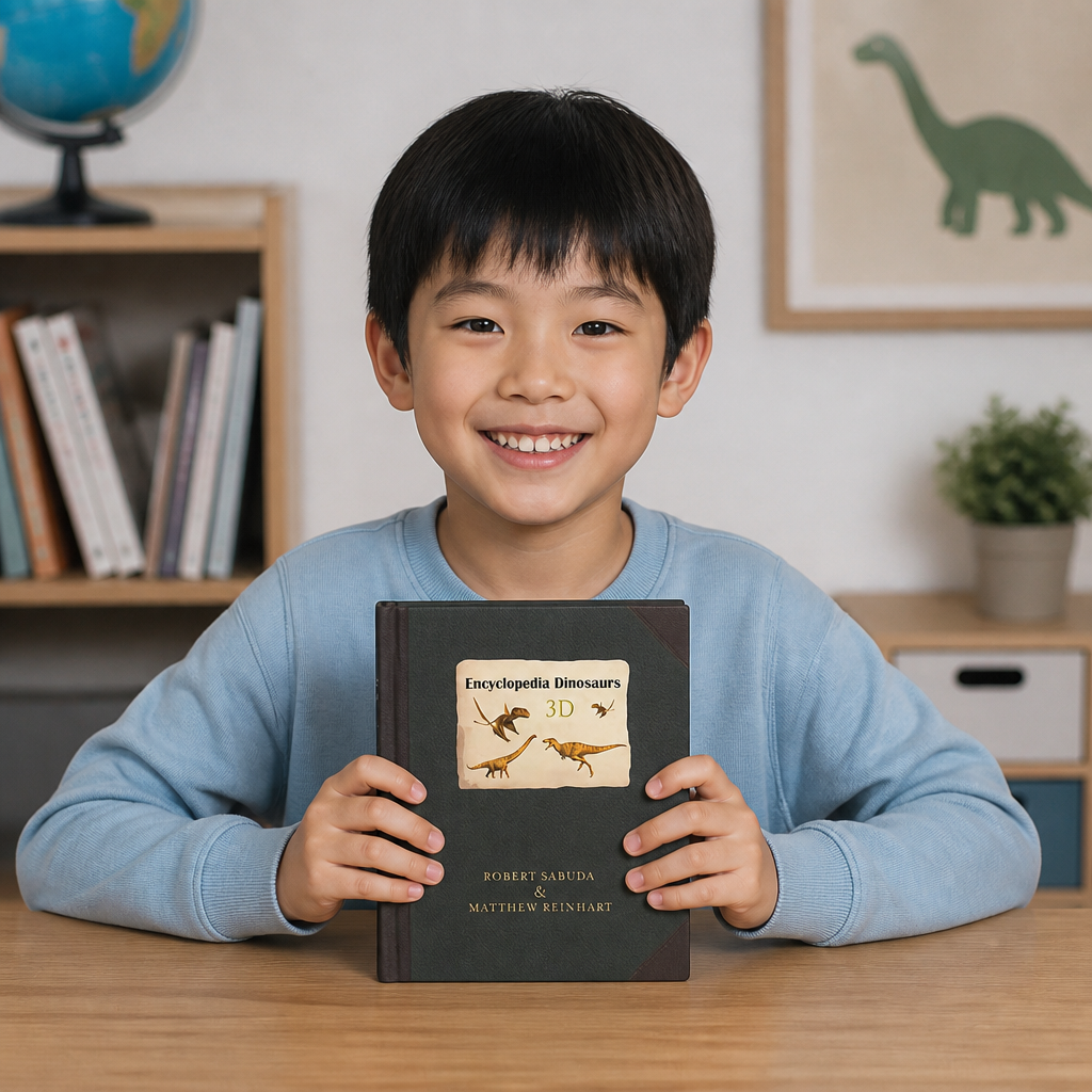 Interactive 3D Pop-Up Dinosaur Encyclopedia