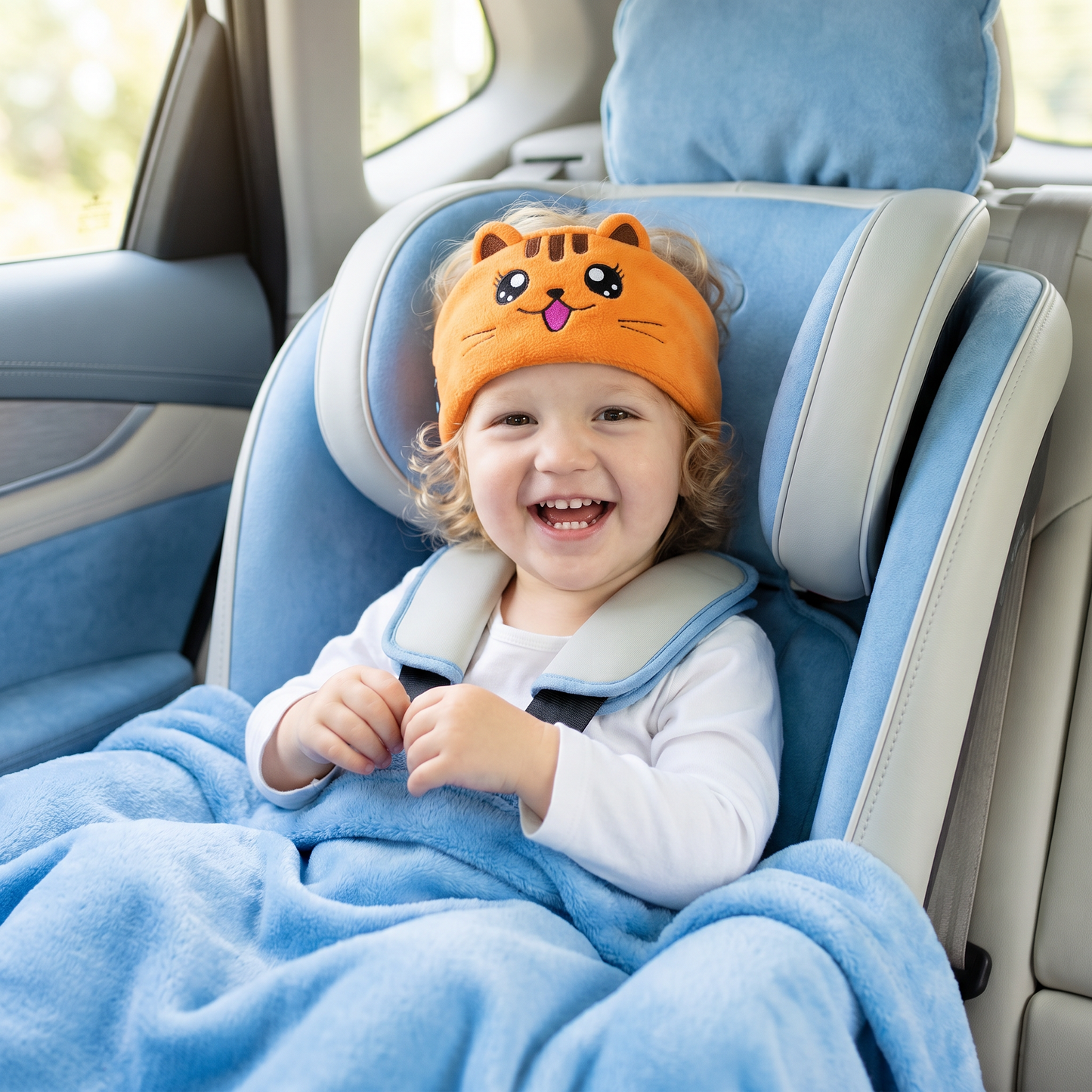2-in-1 Sleep Headband with Bluetooth Speakers – Soft Wireless Headband for Travel & Sleep
