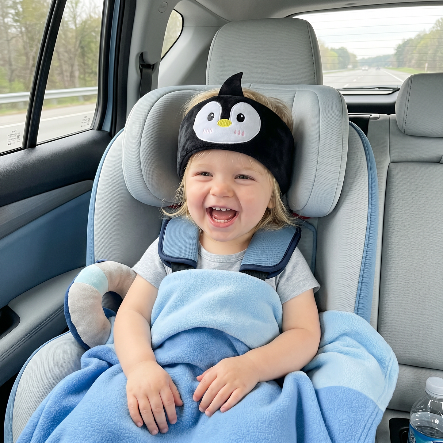 2-in-1 Sleep Headband with Bluetooth Speakers – Soft Wireless Headband for Travel & Sleep