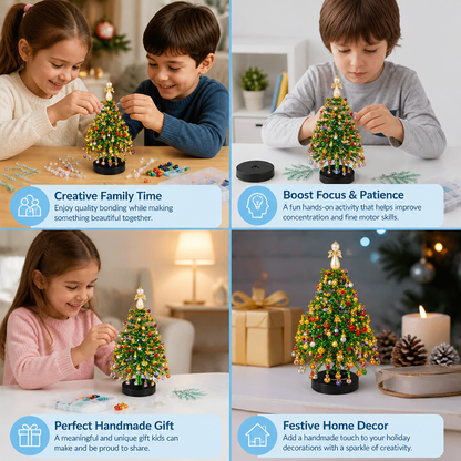 DIY Crystal Beaded Christmas Tree Craft Kit