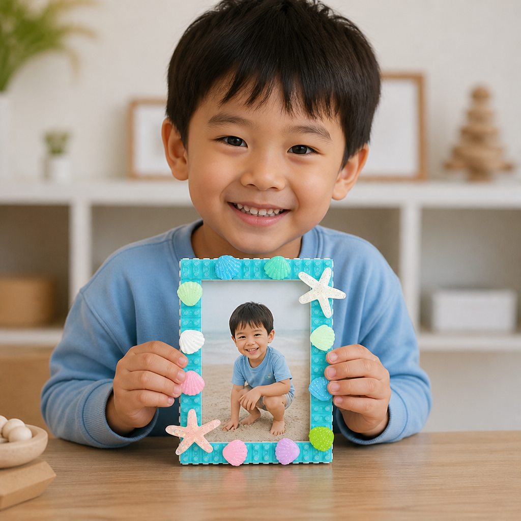 DIY Building Blocks Photo Frame Craft Kit