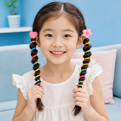 Cute Kids Spiral Hair Tie Set