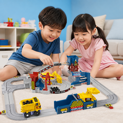 Interactive Electric Quarry Adventure Train Set