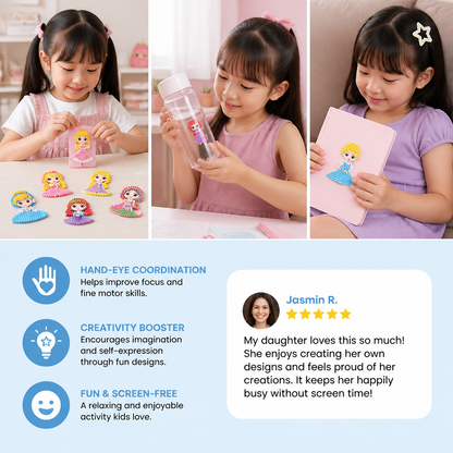DIY Diamond Art Sticker Craft Kit for Kids
