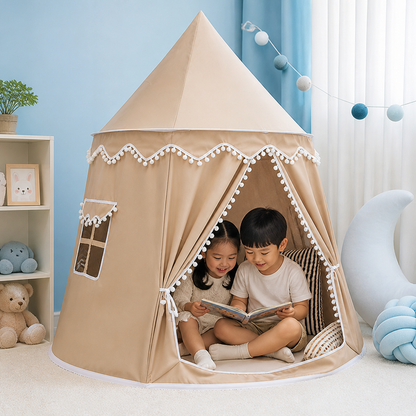 Cozy Kids Play Tent – A Charming Hideaway for Reading & Play