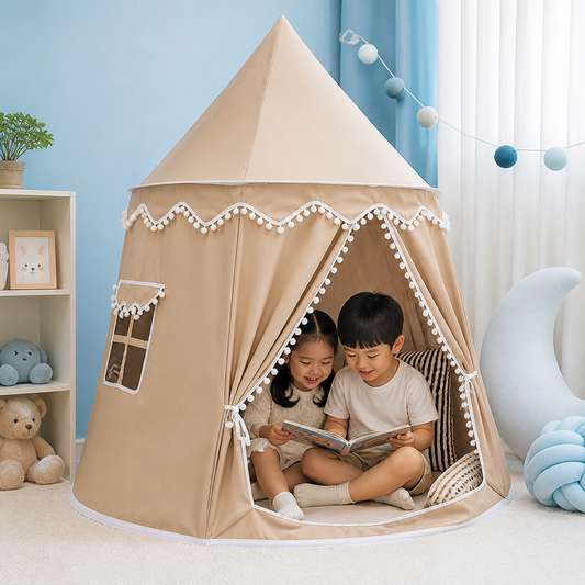 Cozy Kids Play Tent – A Charming Hideaway for Reading & Play