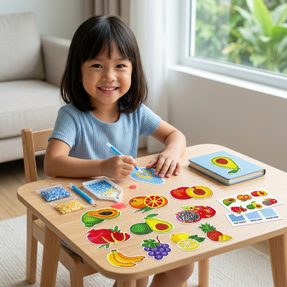 DIY Diamond Art Sticker Craft Kit for Kids