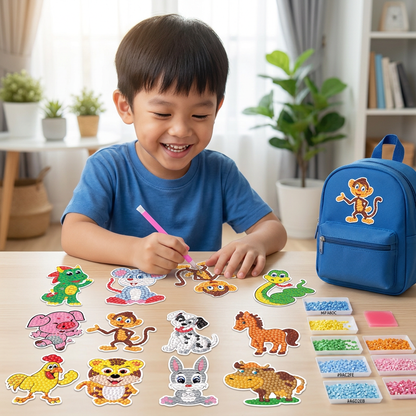 DIY Diamond Art Sticker Craft Kit for Kids