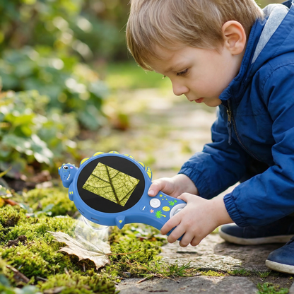Kids Digital Video Microscope with Screen – Portable Science Explorer for Little Investigators