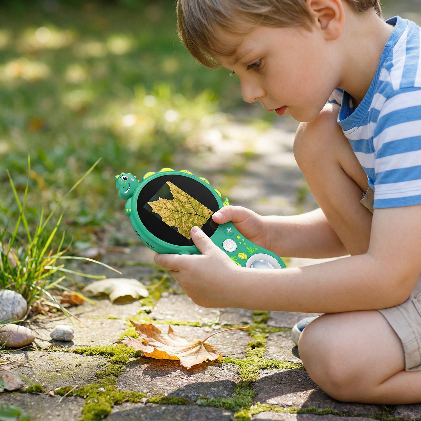 Kids Digital Video Microscope with Screen – Portable Science Explorer for Little Investigators