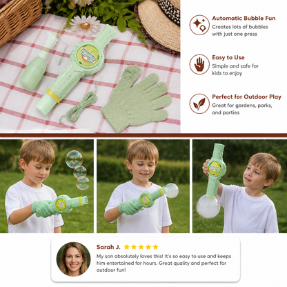 Interactive Bubble Ball Racket Toy for Kids