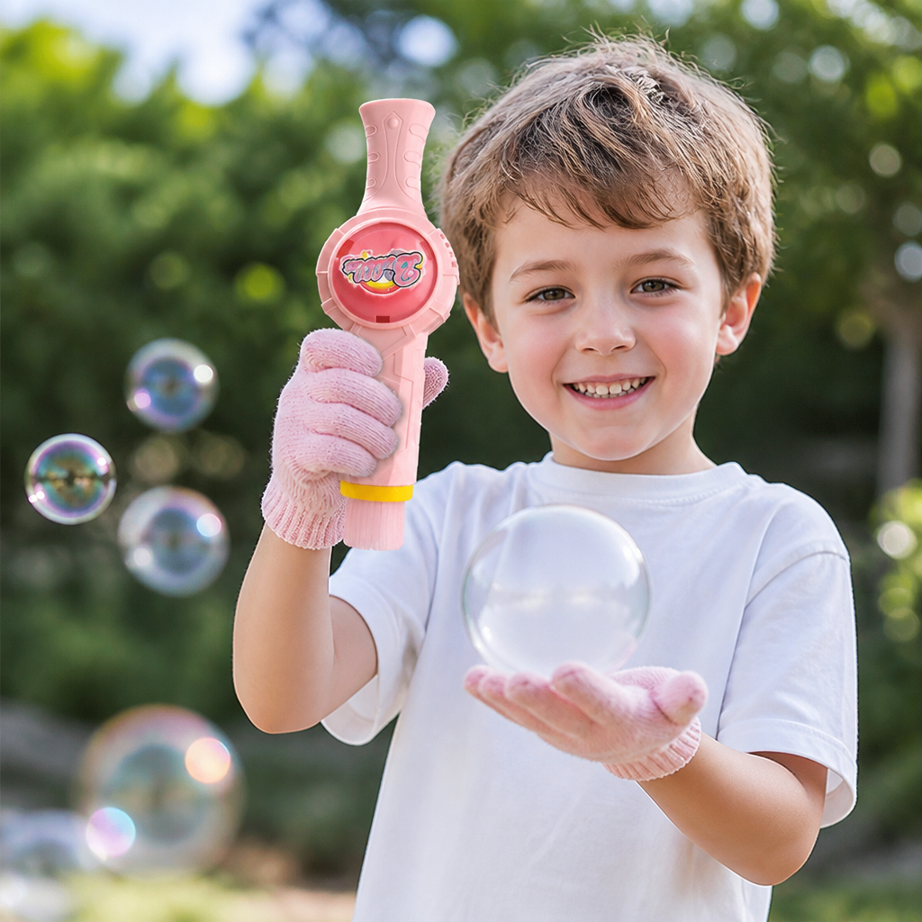 Interactive Bubble Ball Racket Toy for Kids