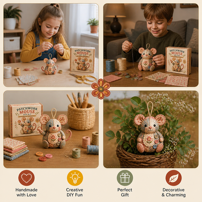 DIY Animal Sewing Kit – Handmade Fabric Ornament Craft Set