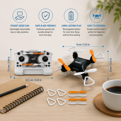 Mini Drone – RC Stunt Flyer for Kids