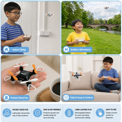 Mini Drone – RC Stunt Flyer for Kids