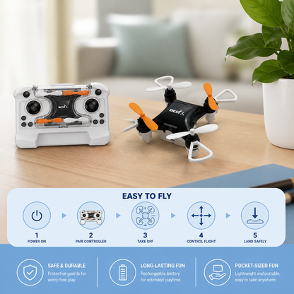 Mini Drone – RC Stunt Flyer for Kids