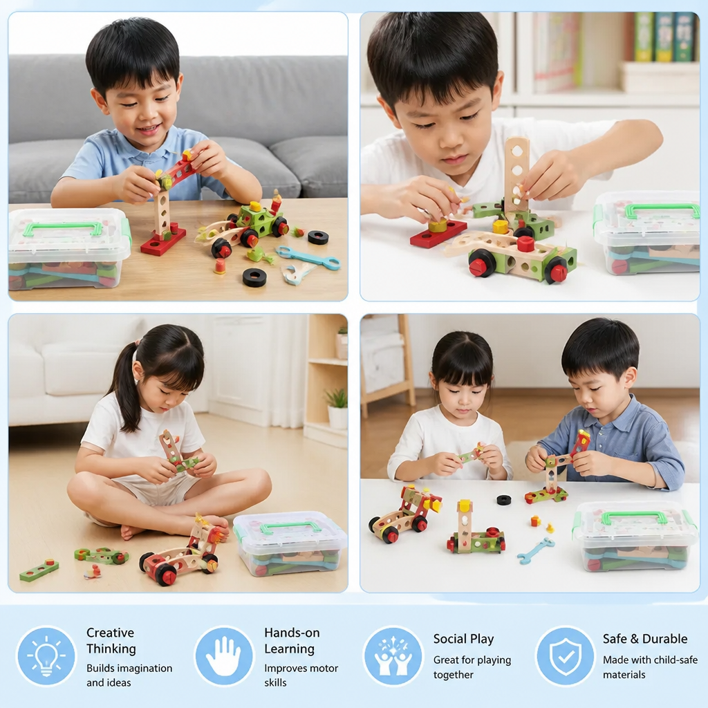 Homemade Fun - Toolbox Playset