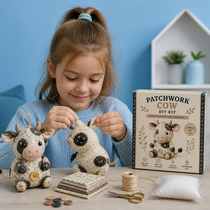 DIY Animal Sewing Kit – Handmade Fabric Ornament Craft Set