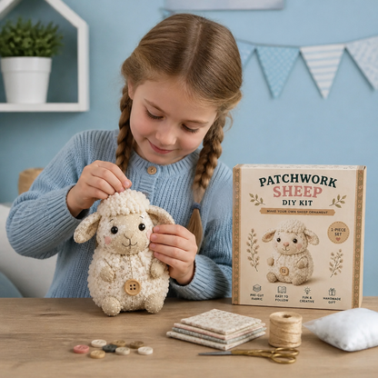 DIY Animal Sewing Kit – Handmade Fabric Ornament Craft Set