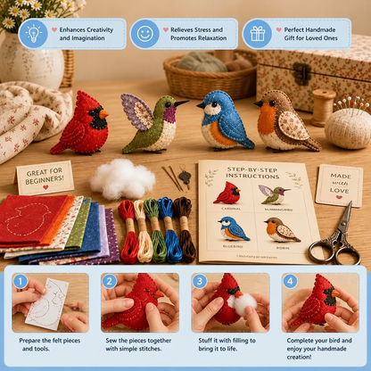 DIY Plush Sewing Kit – Make Your Own Cute Character