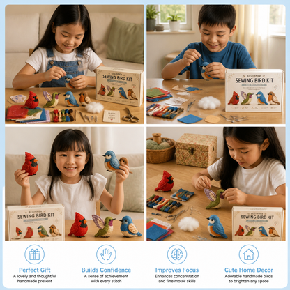DIY Plush Sewing Kit – Make Your Own Cute Character