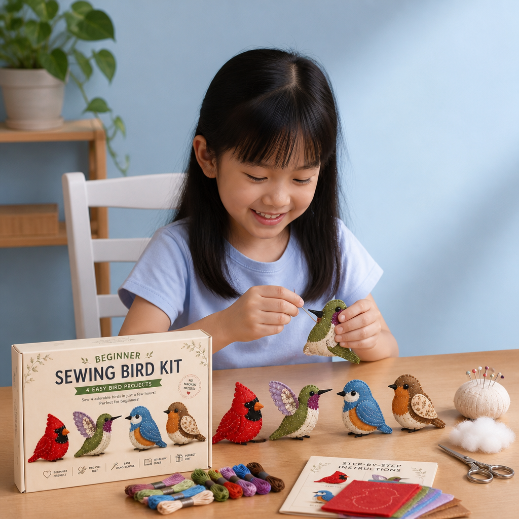 DIY Plush Sewing Kit – Make Your Own Cute Character
