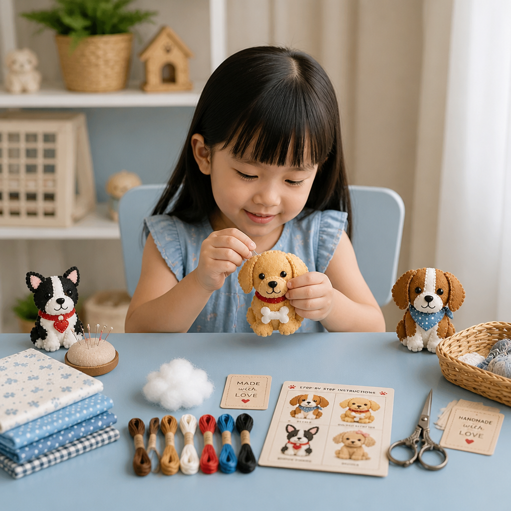 DIY Plush Sewing Kit – Make Your Own Cute Character
