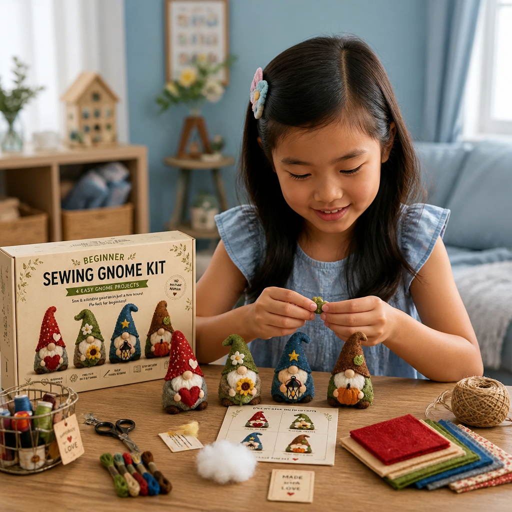 DIY Plush Sewing Kit – Make Your Own Cute Character