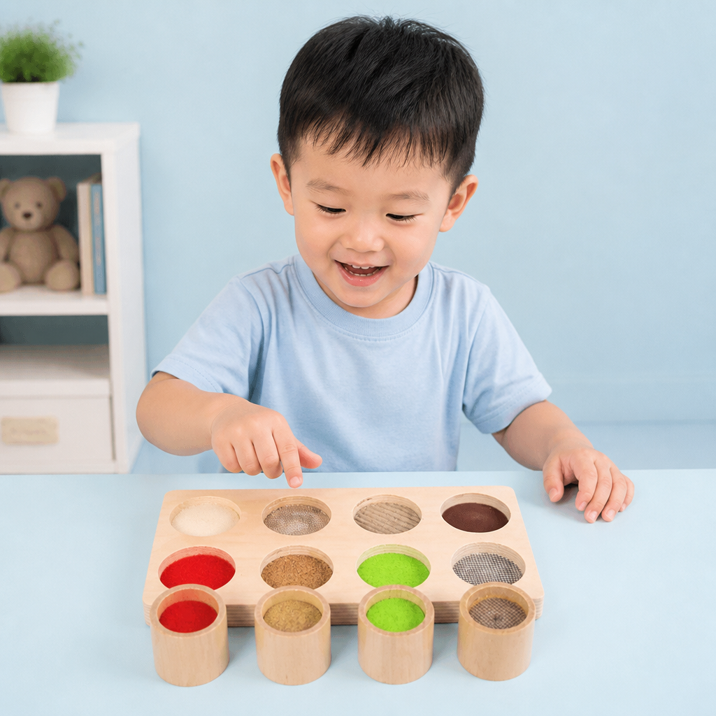 Montessori Touch-and-Feel Game – Sensory Learning Toy