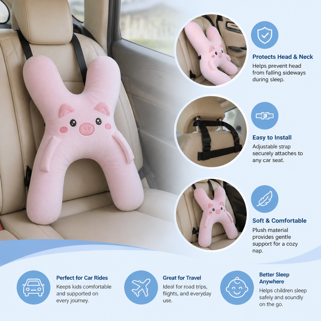 Kids Travel Sleep Support Pillow