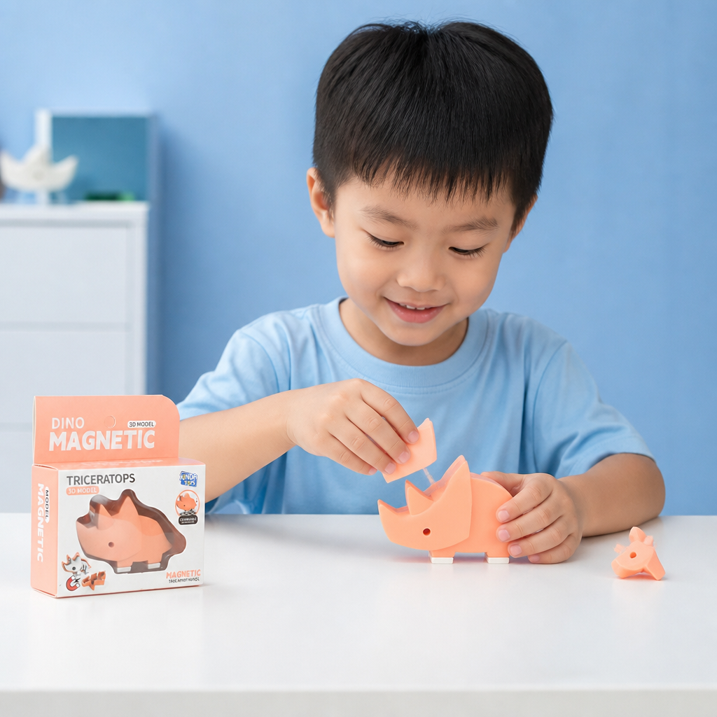 Magnetic Animal Skeleton Builder Set – STEM Take-Apart Learning Toy