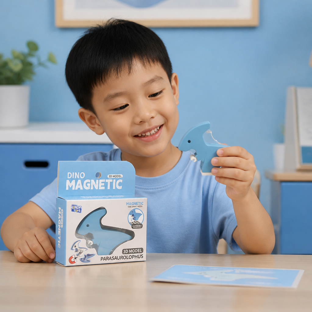 Magnetic Animal Skeleton Builder Set – STEM Take-Apart Learning Toy