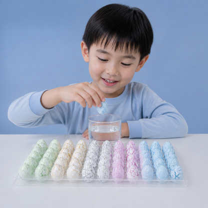 Hatching Dinosaur Egg Kit – Grow-in-Water Dino Eggs with Surprise Toys
