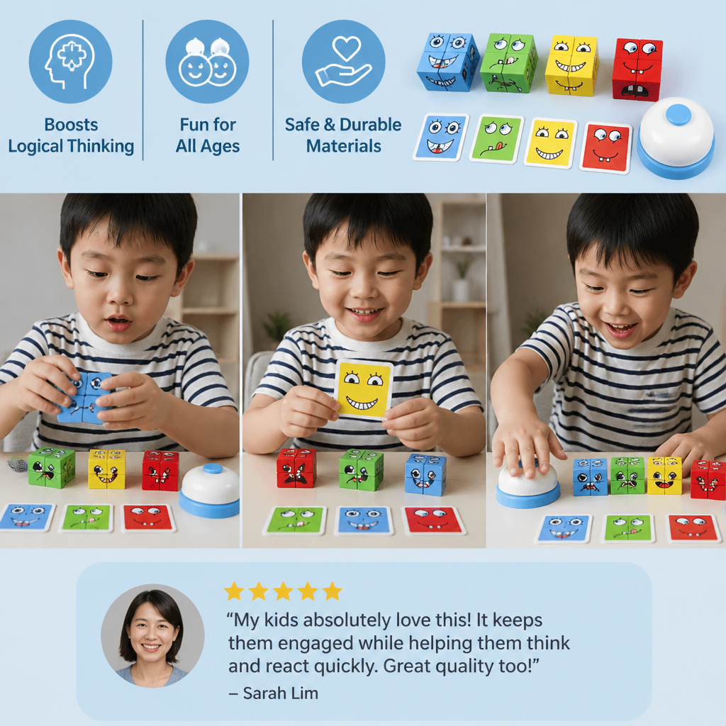 FaceCube - Family Game Set