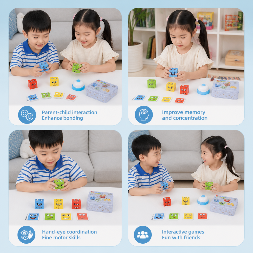 FaceCube - Family Game Set