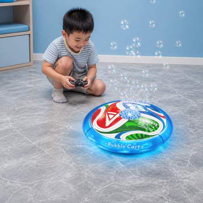Remote Control Soccer Bubble Ball with Lights & Music