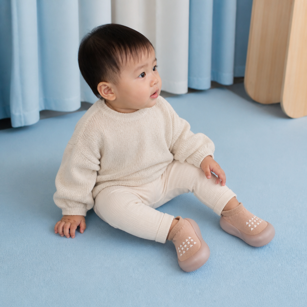 Baby Sock Shoes – Lightweight & Breathable First Walking Shoes